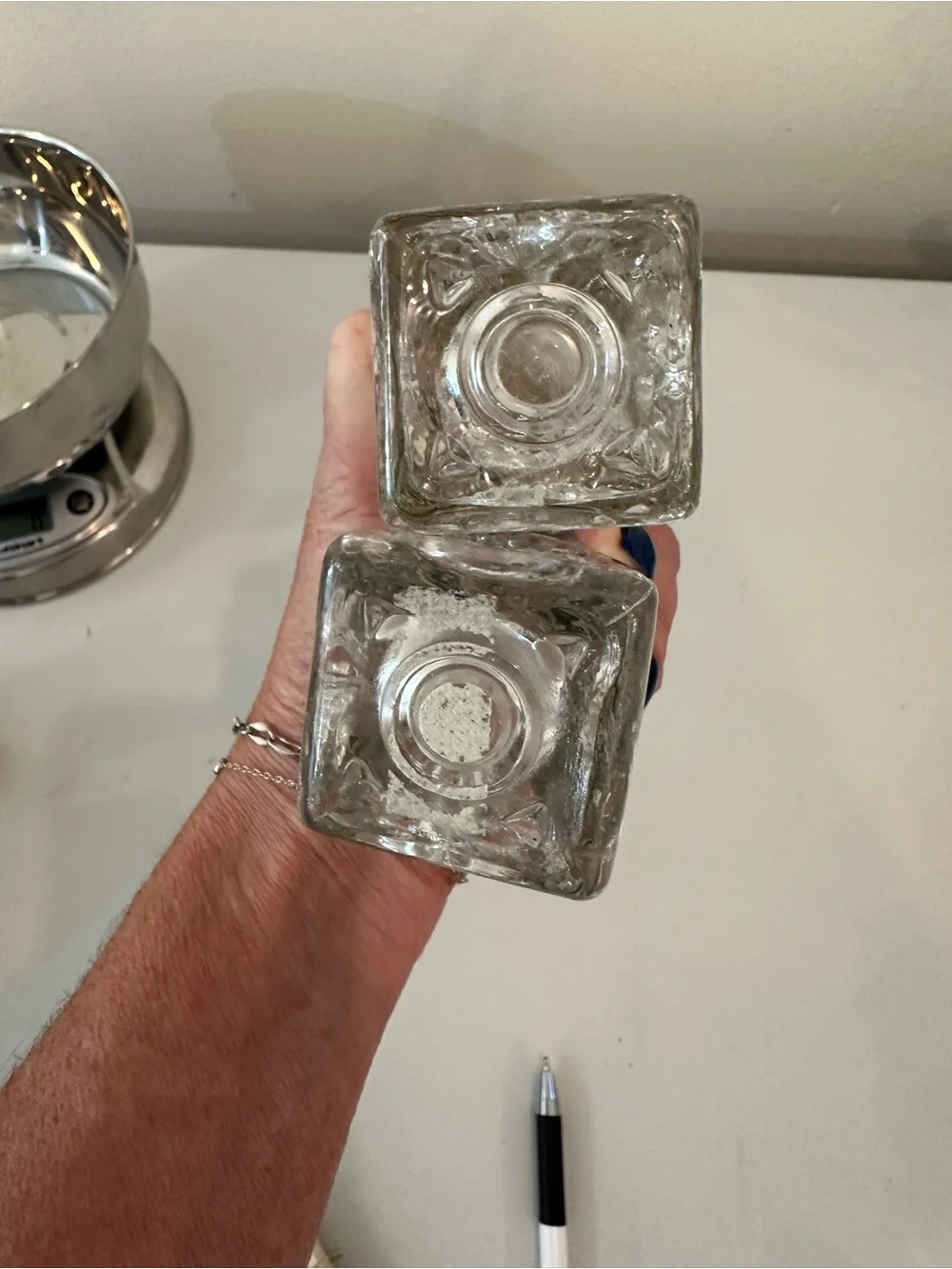 Vintage Anchor Star of David Salt & Pepper Shaker Set
